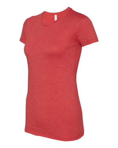 BELLA + CANVAS Women's Slim Fit Tee 6004 #color_Heather Red