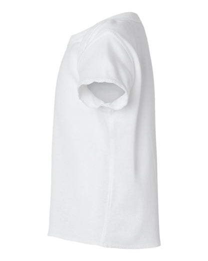 Rabbit Skins Infant Baby Rib Tee 3400 #color_White