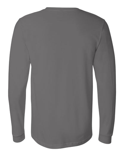 BELLA + CANVAS Unisex Jersey Long Sleeve Tee 3501 #color_Asphalt
