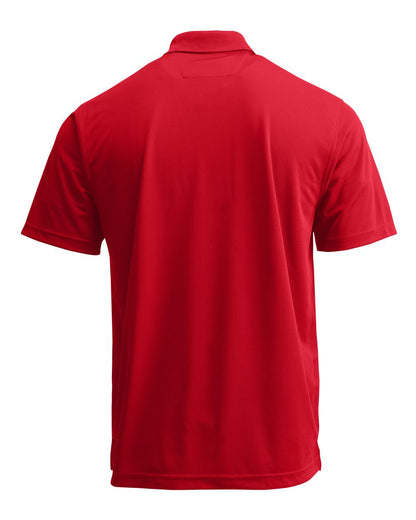 Paragon Youth Saratoga Performance Mini Mesh Polo 108Y #color_Red