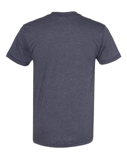 American Apparel 50/50 Tee BB401 #color_Heather Navy