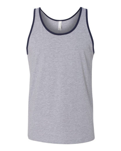 BELLA + CANVAS Jersey Tank 3480 #color_Athletic Heather/ Navy