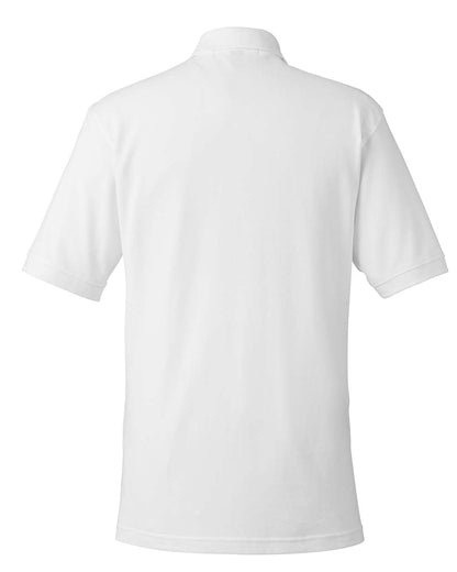 Harriton Men's Pique Polo M200 #color_White