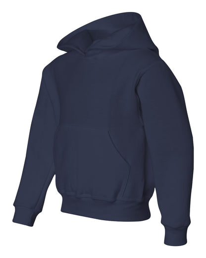 JERZEES Youth NuBlend® Hooded Sweatshirt 996YR #color_J. Navy