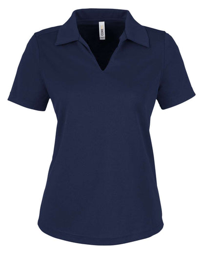 CORE365 Women's Market Snag Protect Mesh Polo CE104W #color_Classic Navy