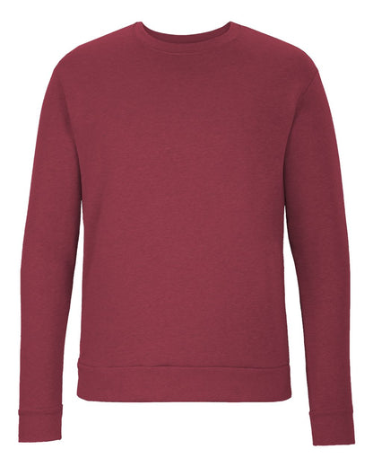 Next Level Malibu Crewneck Sweatshirt 9002 #color_Heather Cardinal