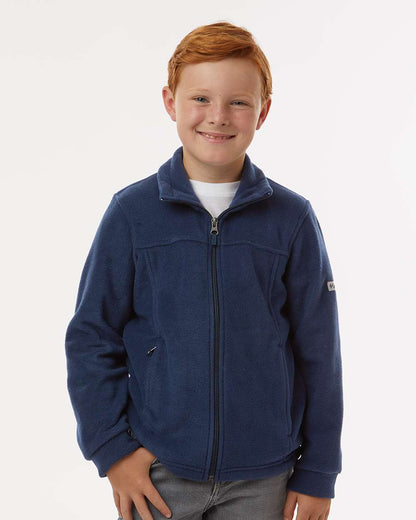 Columbia Youth Steens Mountain™ II Fleece Full-Zip Jacket 212479 #colormdl_Collegiate Navy