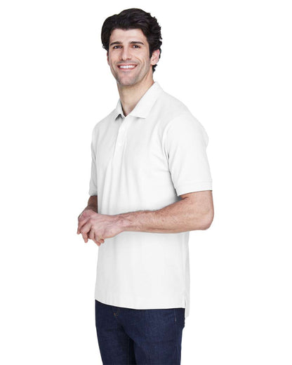 Devon & Jones Men's Pima Piqué Polo D100 #colormdl_White
