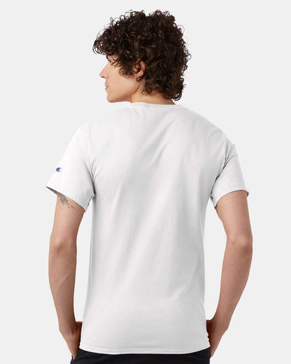 Champion Unisex Classic T-Shirt T425 #colormdl_White