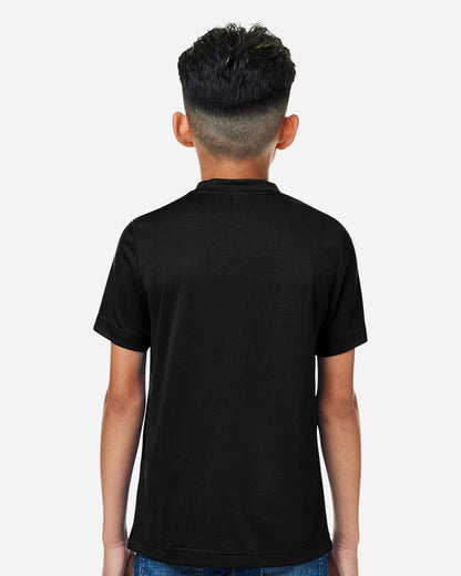 Team 365 Youth Zone Performance Mesh T-Shirt TT15Y #colormdl_Black