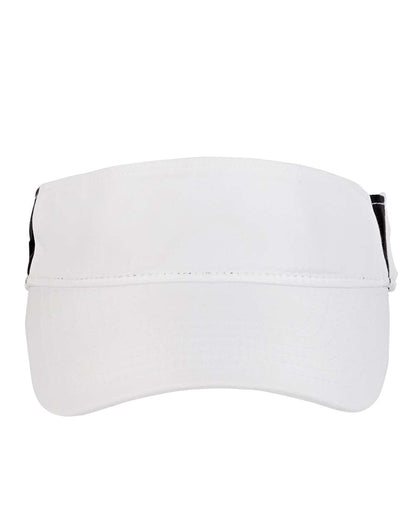 CORE365 Drive Performance Visor CE002 #color_White/ Carbon