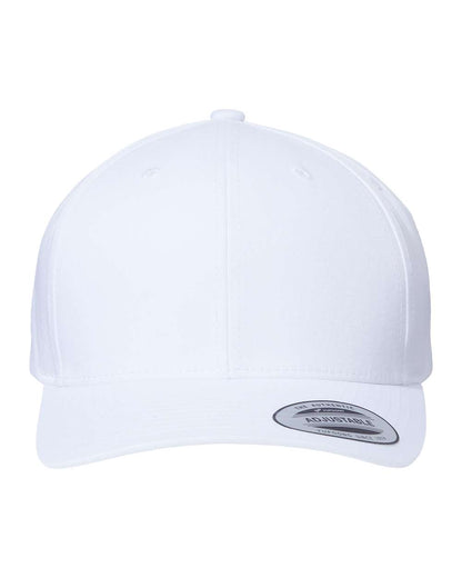 YP Classics CVC Snapback Cap 6389 #color_White