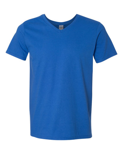Gildan Unisex Softstyle® V-Neck T-Shirt 64V00 #color_Royal