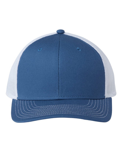 The Game Everyday Trucker Cap GB452E #color_Sea Blue/ White
