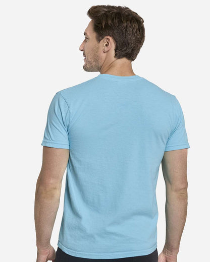 Threadfast Apparel Unisex Colors Garment-Dyed T-Shirt C1200 #colormdl_Pool Blue