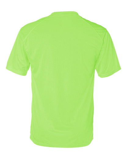 Badger B-Core Sport Shoulders T-Shirt 4120 #color_Lime