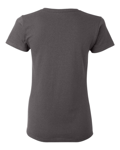 Gildan Women's Heavy Cotton™ T-Shirt 5000L #color_Charcoal