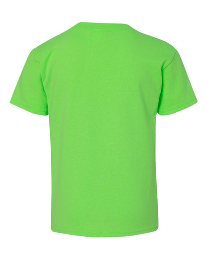 Gildan Heavy Cotton™ Youth T-Shirt 5000B #color_Neon Green