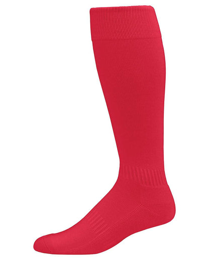 Augusta Sportswear Elite Multi-Sport Socks 6006 #color_Red