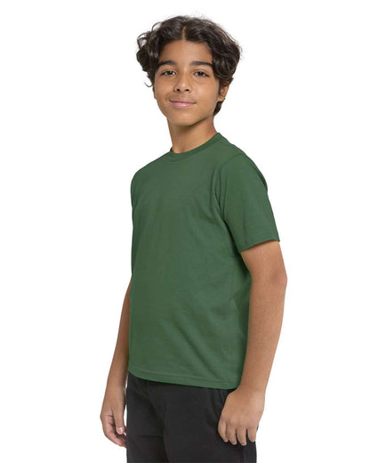 Threadfast Apparel Youth Epic Cotton T-Shirt T1000B #colormdl_Forest Green