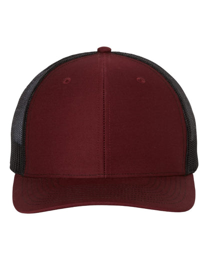 Richardson Snapback Trucker Cap 112 #color_Cardinal/ Black