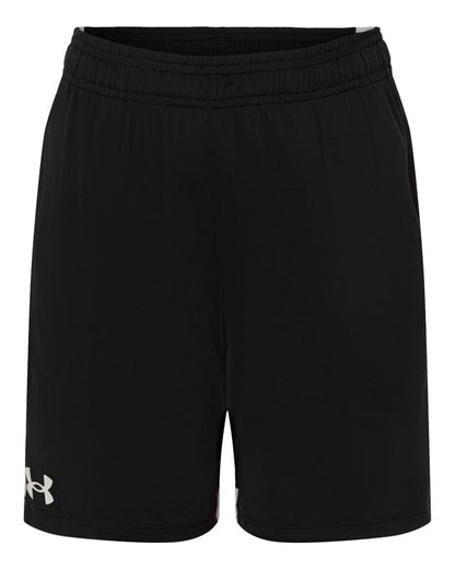 Under Armour Youth Tech Vent Athletic Shorts 6000589 #color_Black/ White