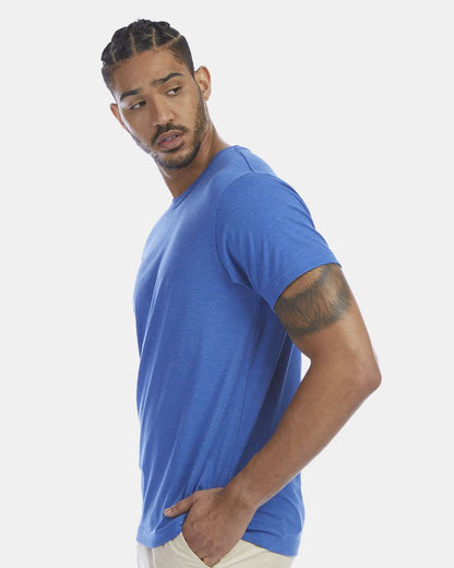 Alternative Cotton Jersey CVC Go-To Tee 1070CV #colormdl_Heather Royal