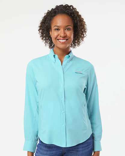 Columbia Women's PFG Tamiami™ II Fishing Shirt 127570 #colormdl_Clear Blue