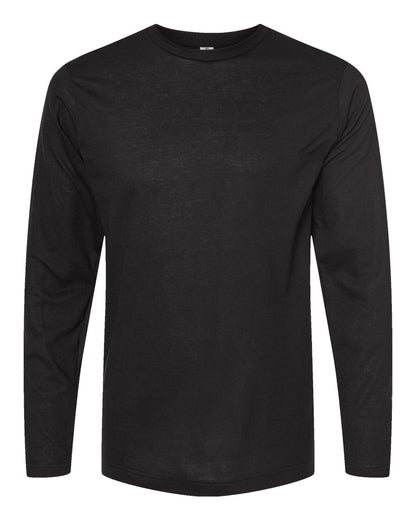 Tultex Poly-Rich Long Sleeve T-Shirt 242 #color_Black