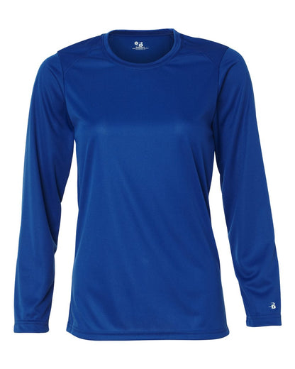 Badger Women's B-Core Long Sleeve T-Shirt 4164 #color_Royal