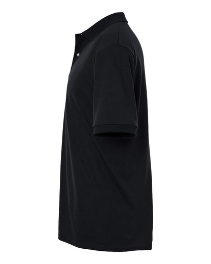 JERZEES Men's Dri-Power® Polo 437R #color_Black