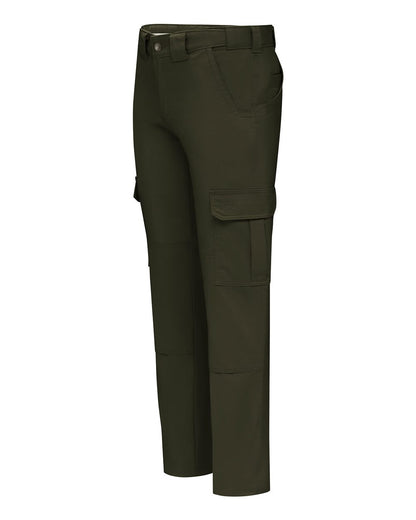 Dickies Women's Extended Sizes Tactical Pants FP78EXT #color_OD Green - 37 Unhemmed