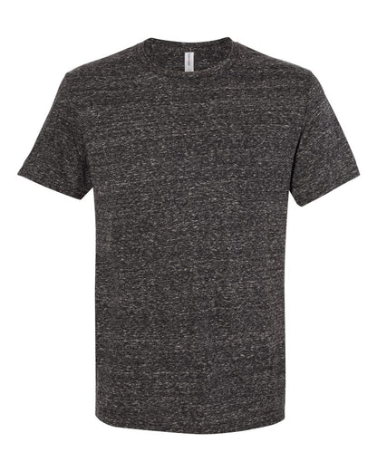 JERZEES Unisex Snow Heather Jersey T-Shirt 88MR #color_Black Ink