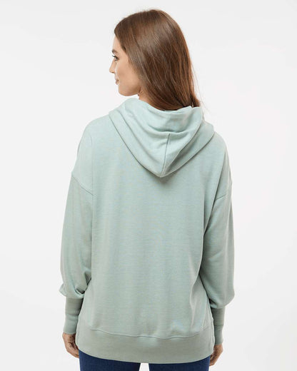 MV Sport Women's French Terry Hooded Sweatshirt W23720 #colormdl_Greenstone