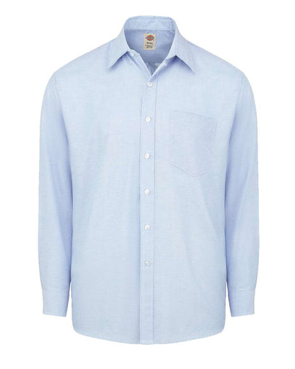 Dickies Men's Tall Oxford Shirt SSS36T #color_Light Blue