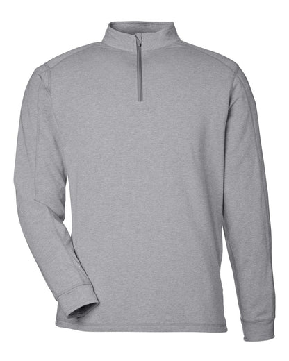 TASC Performance Inc Men's Carrollton Quarter-Zip Pullover TM109AB #color_Heather Grey