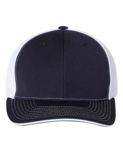 Richardson Pulse Sportmesh R-Flex Cap 172 #color_Navy/ White Split