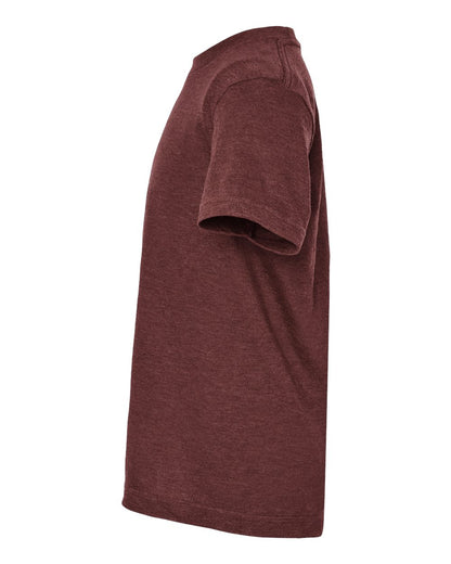 Tultex Youth Fine Jersey T-Shirt 235 #color_Heather Burgundy