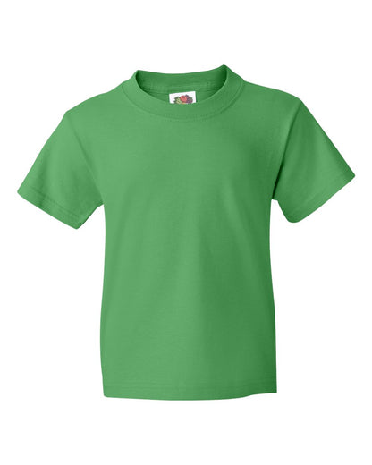 Fruit of the Loom HD Cotton Youth Short Sleeve T-Shirt 3930BR #color_Kelly