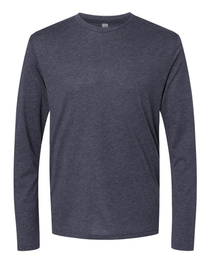 Next Level Triblend Long Sleeve T-Shirt 6071 #color_Vintage Navy