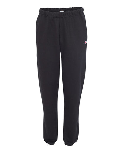 Champion Reverse Weave® Sweatpants with Pockets RW10 #color_Black