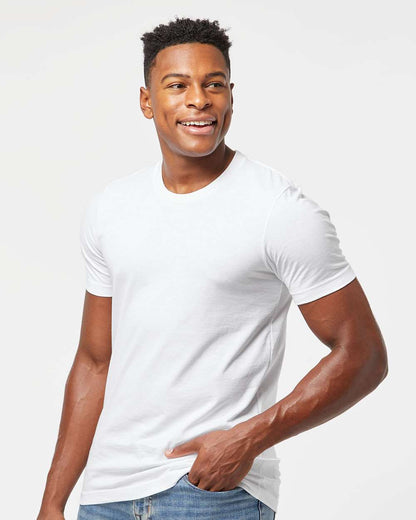 Tultex Men's Premium Cotton T-Shirt 502 #colormdl_White