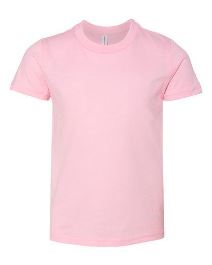 BELLA + CANVAS Youth Jersey Tee 3001Y #color_Pink