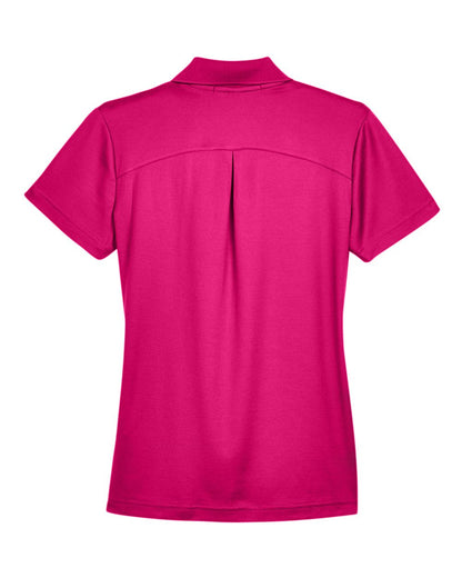Devon & Jones Women's CrownLux Performance® Plaited Polo DG20W #color_Crown Raspberry