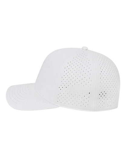 CAP AMERICA Premium Water-Resistant Perforated Cap i8540 #color_White