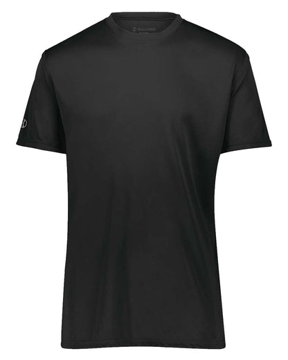 Holloway Youth Momentum T-Shirt 222819 #color_Black