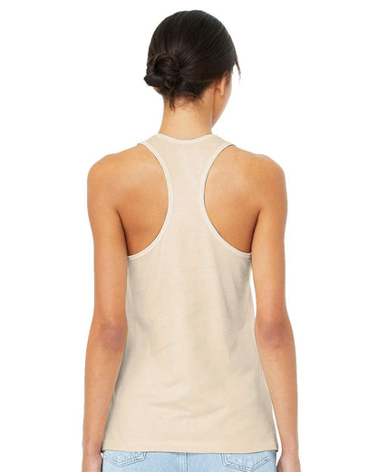 BELLA + CANVAS Women's Jersey Racerback Tank 6008 #colormdl_Natural