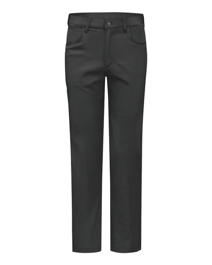 Red Kap Men's Cooling Work Pants TPM2 #color_Black - 37 Unhemmed