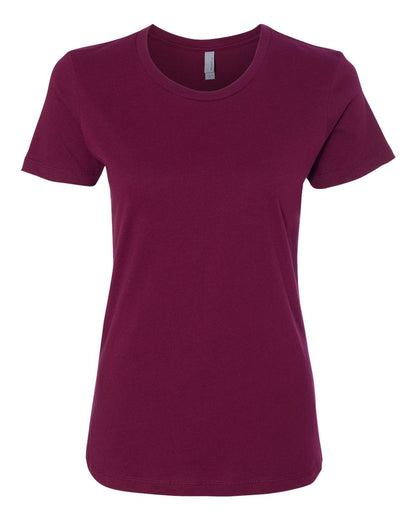 Next Level Women’s Cotton T-Shirt 3900 #color_Maroon