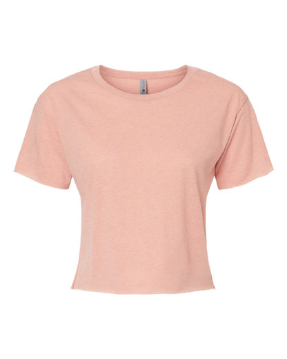 Next Level Women's Festival Crop Top 5080 #color_Desert Pink